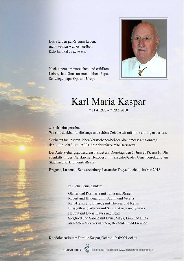 Karl Maria Kaspar